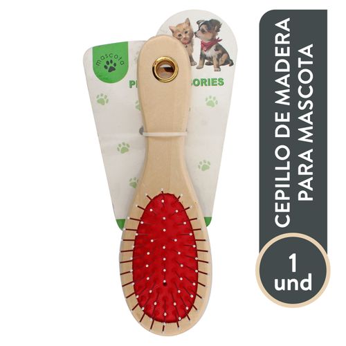 Cepillo Alfa 2Cuadrad Mascota Madera 1Un
