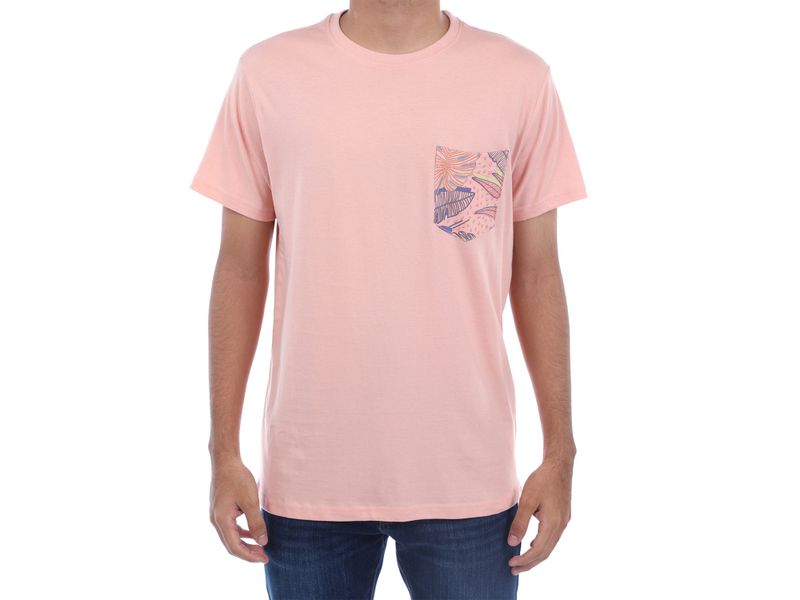 T-Shirt-Ocean-Pacific-Para-Caballero-Color-Durazno-Cuello-Redondo-Talla-S-XL-1-70484