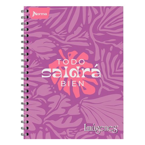 Cuaderno Norma espiral diseños surtidos - 100 hojas