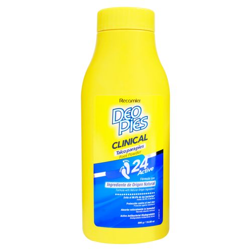 Deo Pies Clinical 24acti Talco Pies300gr