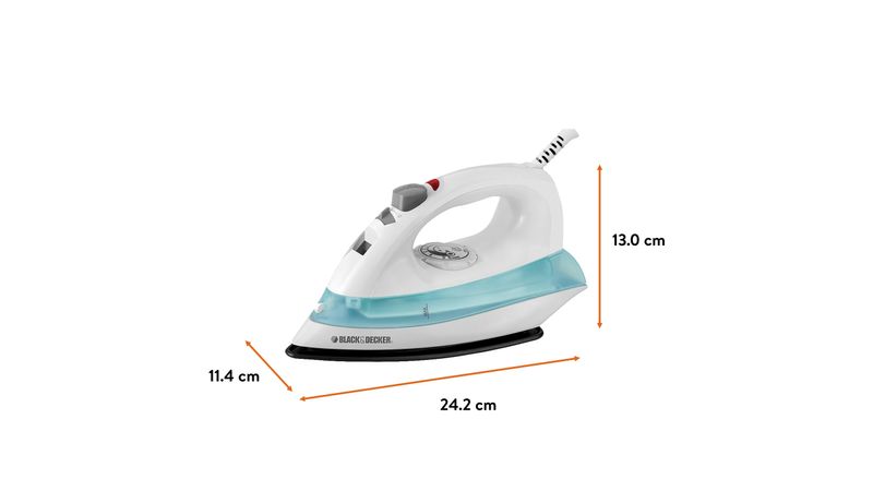 Plancha de Vapor QUICK N EASY Black and Decker Mod IRBD100