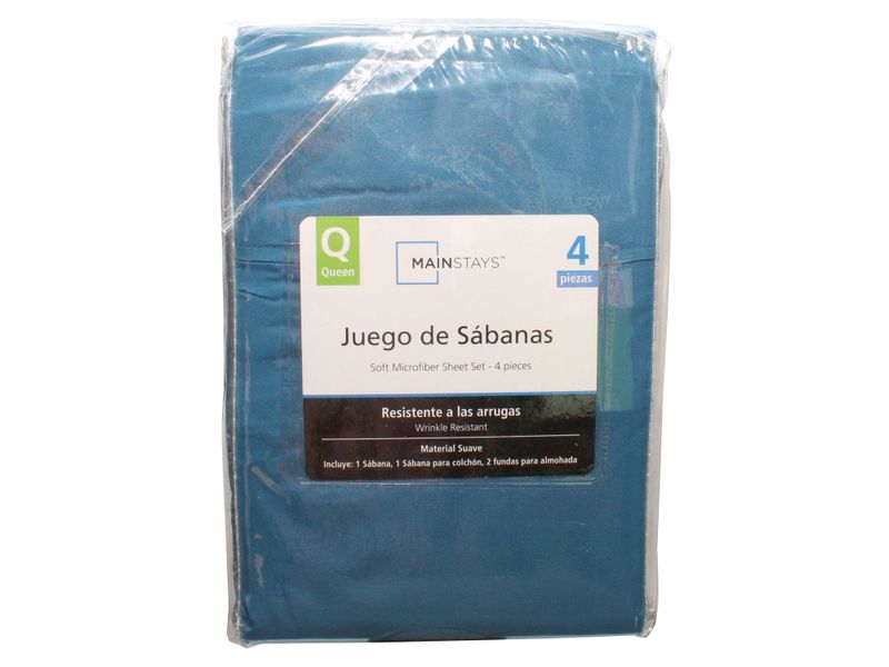 Set-Mainstays-De-S-banas-Queen-Azul-4-50412