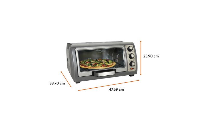 Horno tostador hamilton discount beach 6 rebanadas