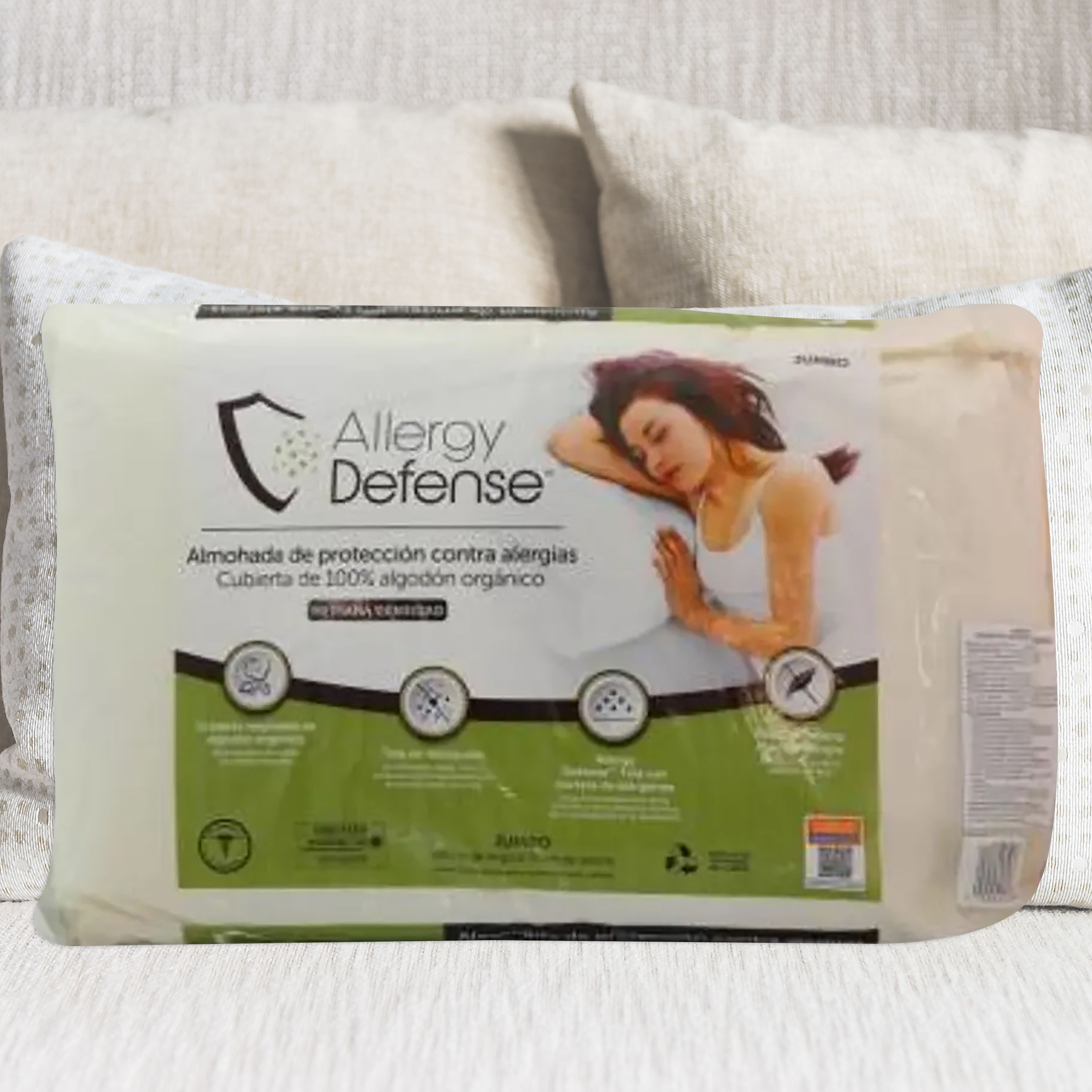 Allergy Store - Fundas antiácaros para almohadas Clean Rest Hechas con  poros de un micrón, aíslan los ácaros y alérgenos que se almacenan en tu  almohada gracias a su cierre hermético. Lavar