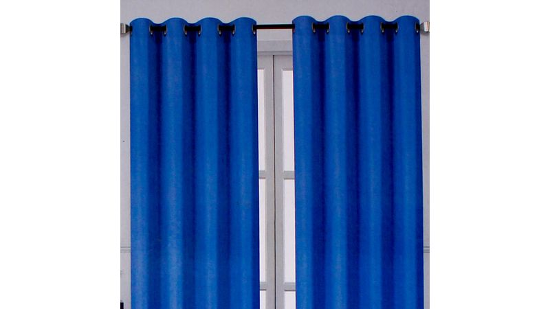  Cortina de panel de puerta ondulada, juego de cortinas color  azul y blanco, color marrón arena, para dormitorio y cocina, 1 panel, 63  pulgadas de ancho x 63 pulgadas de alto 