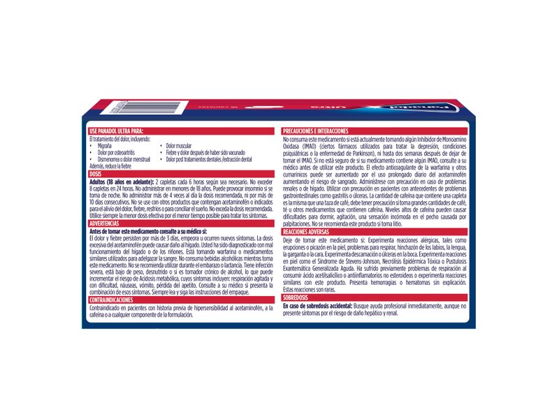 Analg-sico-Panadol-Ultra-Contiene-Acetaminof-n-Y-Cafeina-Caja-16-C-psulas-4-34646