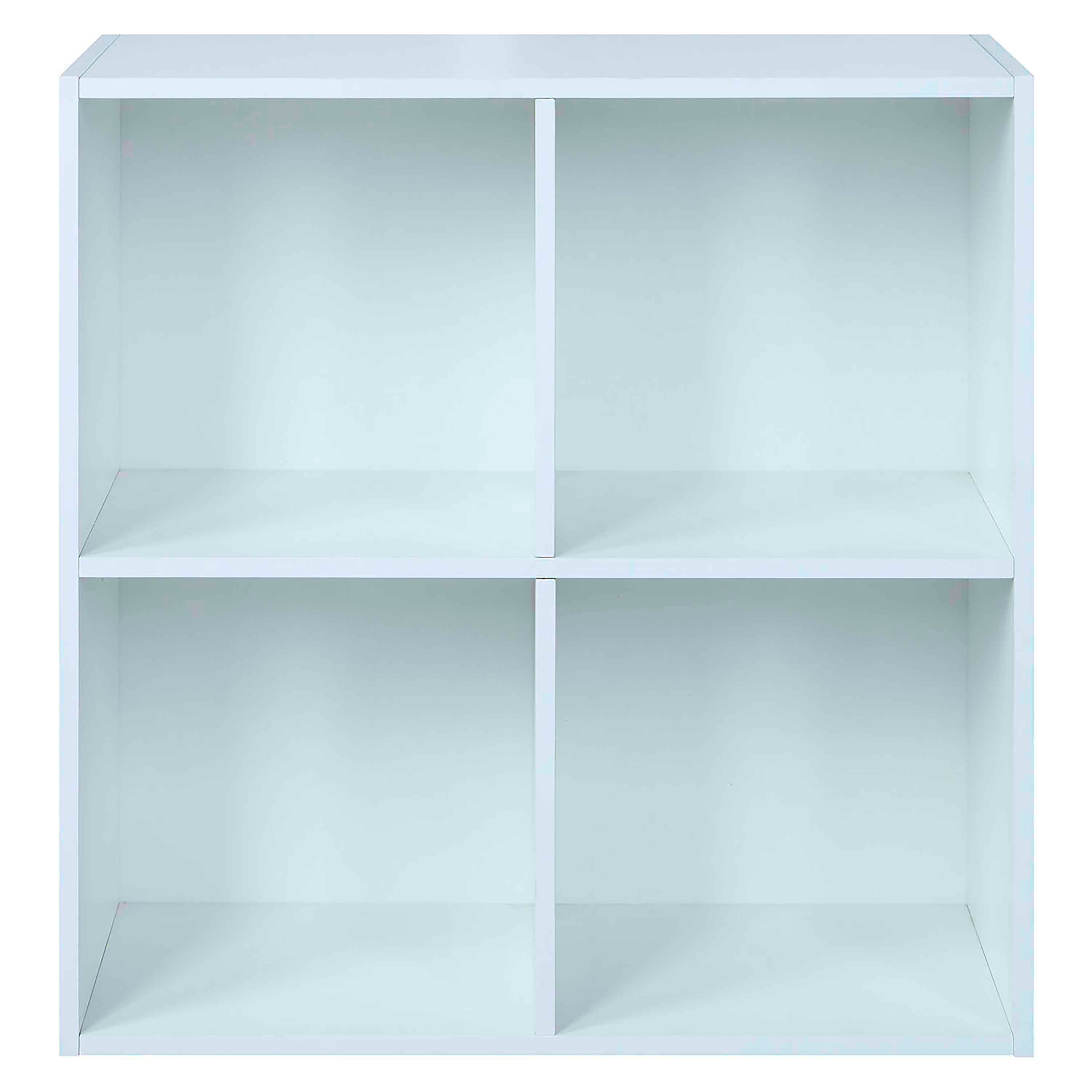 BLUNGI organizador armario 4 estantes 30x30x84 cm