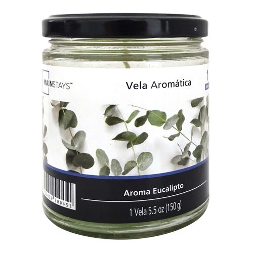 Veladora Mediana Aroma Eucalipto - Unidad