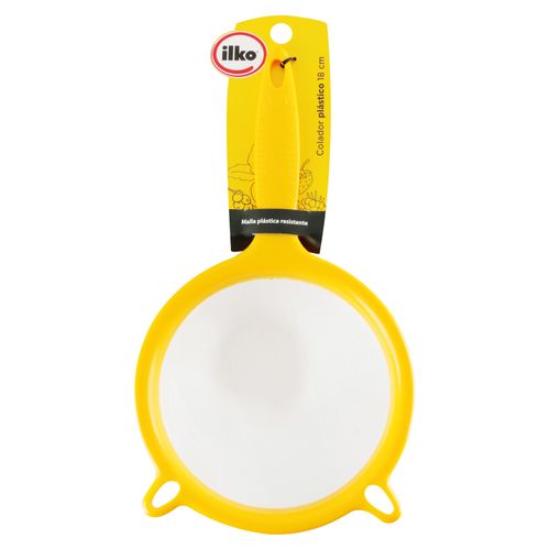 Colador Polipropileno 18 Cm Malla Nylon