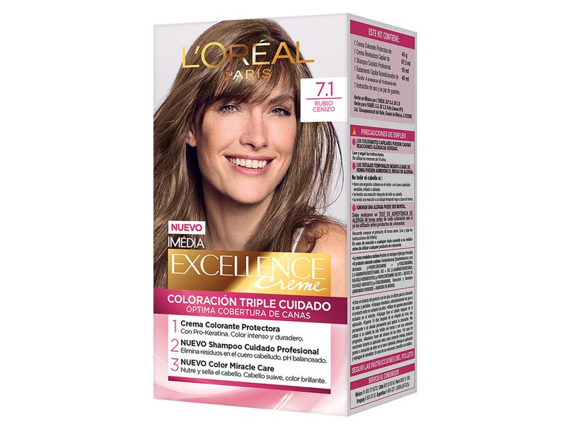 Tintura-Permanente-Excellence-Creme-L-Oreal-Paris-Tono-7-1-6-44257