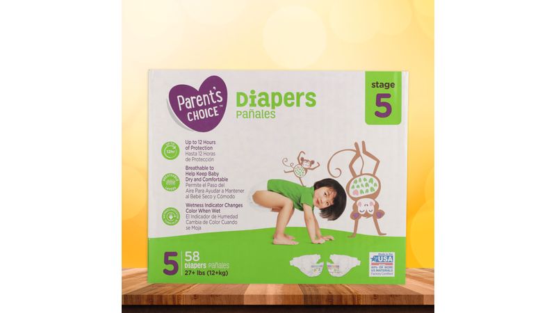 Comprar Pañales Parents Choice Diaper Size 5 Xxg Jr, Walmart Guatemala - Maxi  Despensa