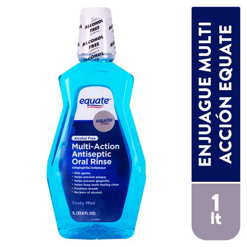 Enjuague Bucal Marca Equate Multi Action - 1000 ml
