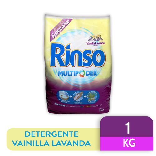 Detergente En Polvo Rinso Lavanda Y Vainilla - 1000gr