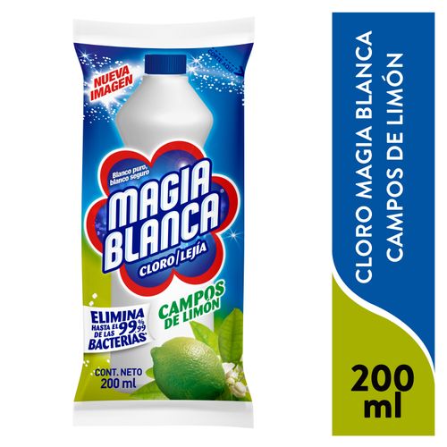 Cloro Magia Blanca Campos De Limón -  200ml