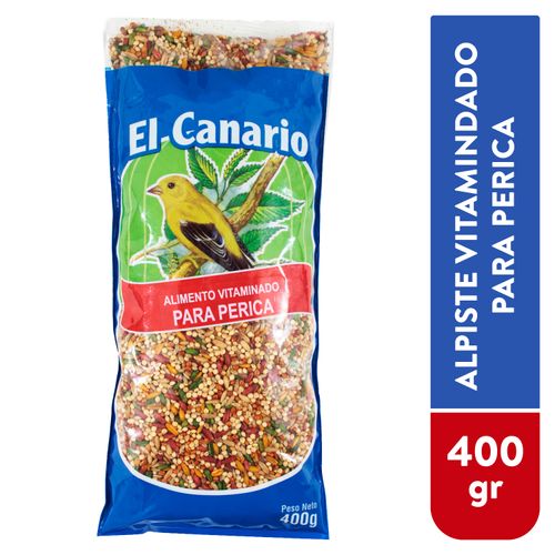 Alpiste Vitamindado El Canario Para Perica - 400 g