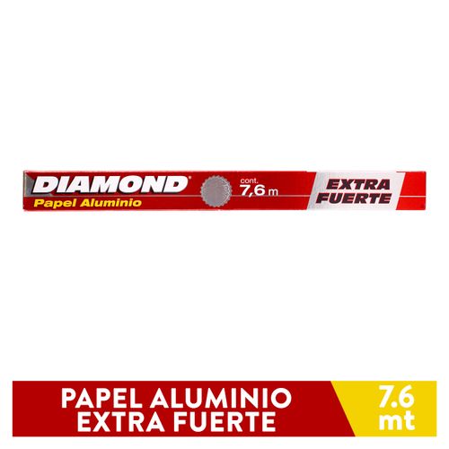 Papel Aluminio Diamond Resistente - 37 Pies