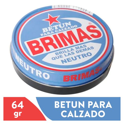 Pasta Brimas Calzado Color Neutro - 64 g