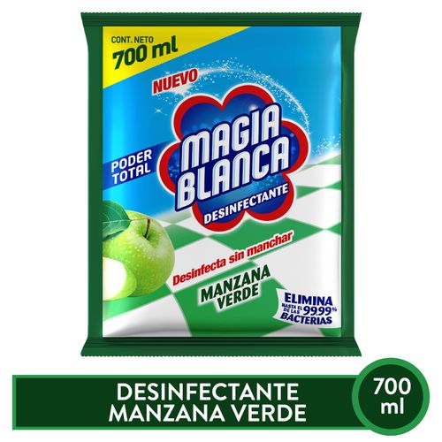 Desinfectante Magia Blanca Manzana Verde  - 700 ml