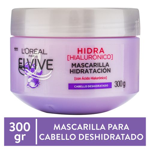 Mascarilla Tratamiento Hidratación L'Oréal Paris Elvive Hidra Hialurónico - 300gr