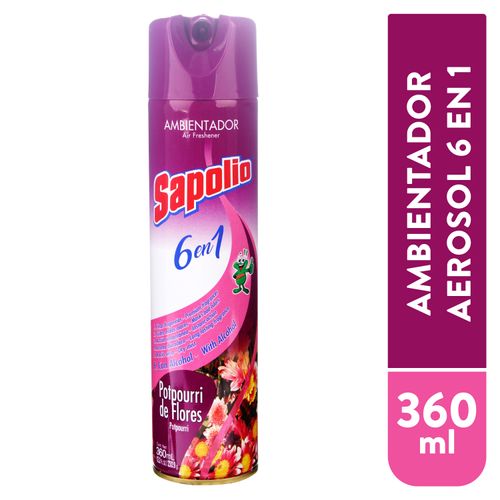 Aromatizante Sapolio Popurri Flors 360Ml