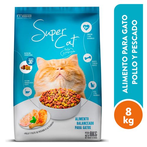 Alimento Supercat  Gato Adulto 8000G