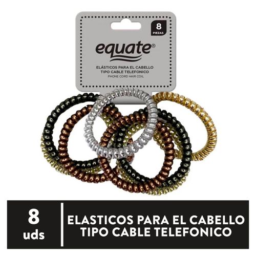 Colas Para Cabello Marca Equate Color Brillante 8 Piezas