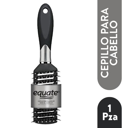 Cepillo Para Cabello Rectangular Marca Equate - Unidad