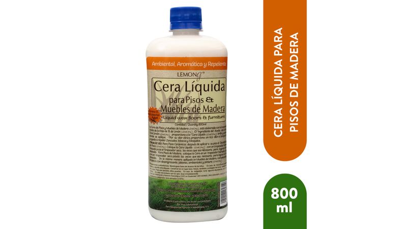 Cera para parquet Hechicera autobrillante. 750 ml