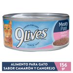 Alimento-Para-Gato-9Lives-Lata-Camar-n-Y-Cangrejo-156gr-1-50997