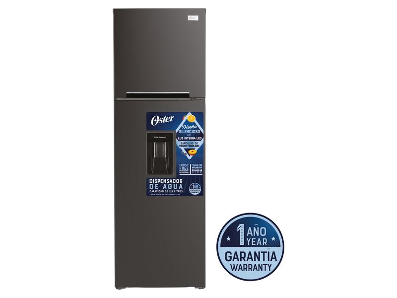 Refrigerador-No-Frost-Oster-9-Pies-Cubicos-Color-Black-Inox-Con-Dispensador-De-Agua-1-17279