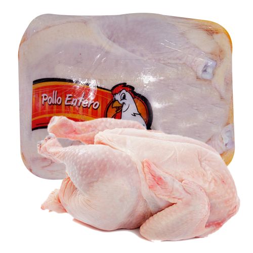 Pollo Pio Lindo Entero Sin Menudos - Peso aproximado 3 libras