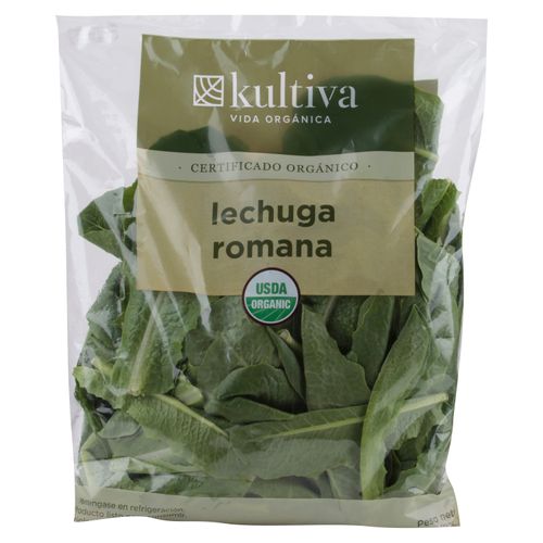 Lechuga Romana Organica 8 Onzas