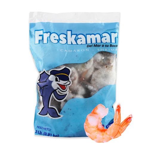 Camaron 21 25 Pyd Crudo Freskamar 2 Lbs