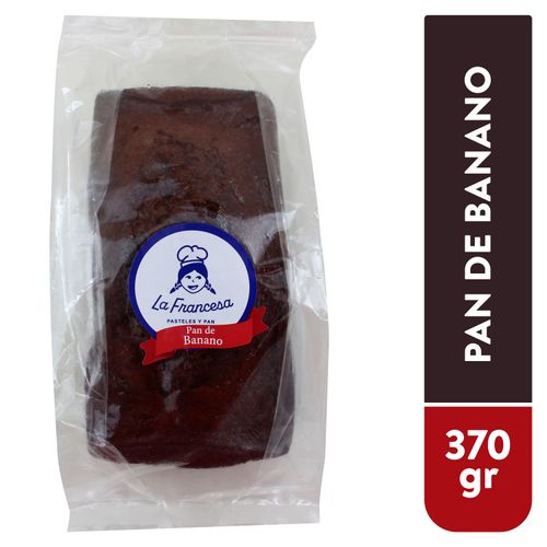 Pan de banano La Francesa suave y delicioso - 370 g