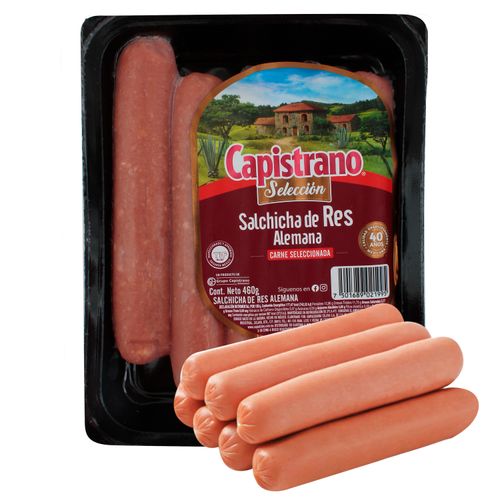 Salchicha alemana de res Capistrano - 476 g
