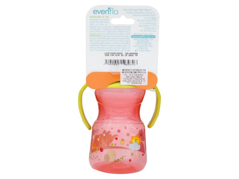 Taza-Fun-Play-Evenflo-Con-Bloquilla-Suave-2-59893