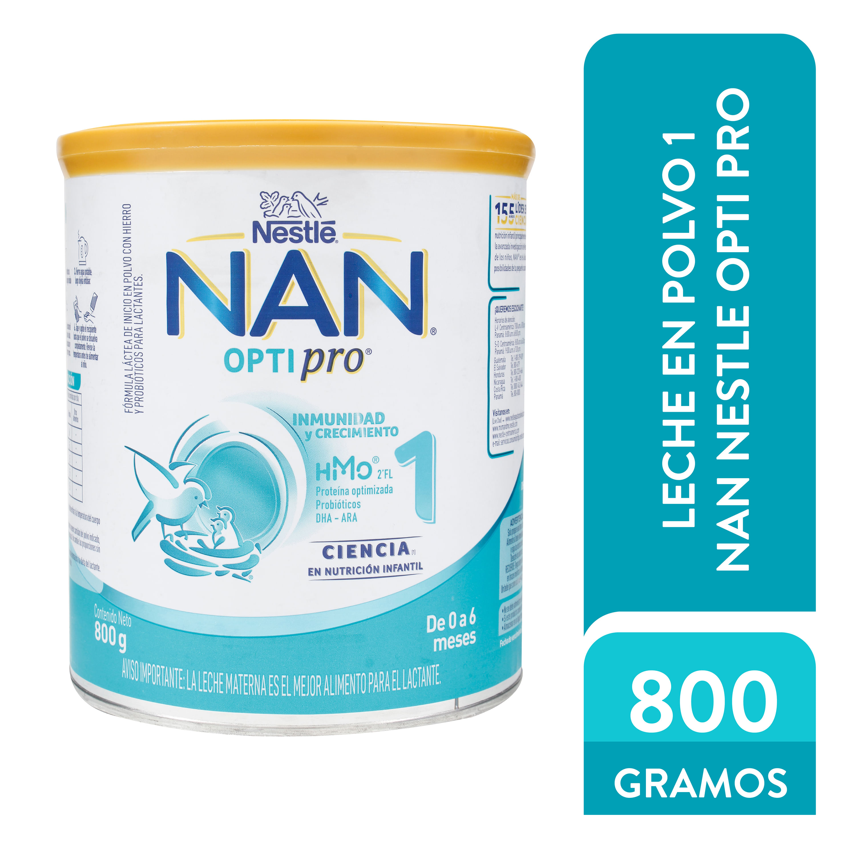 Comprar Formula Infantil Nan 1 Optipro 800Gr