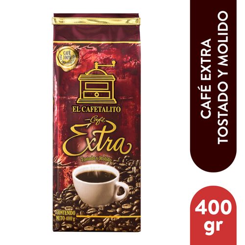 Cafe El Cafetalito Extra Tosta Y Molido - 400gr