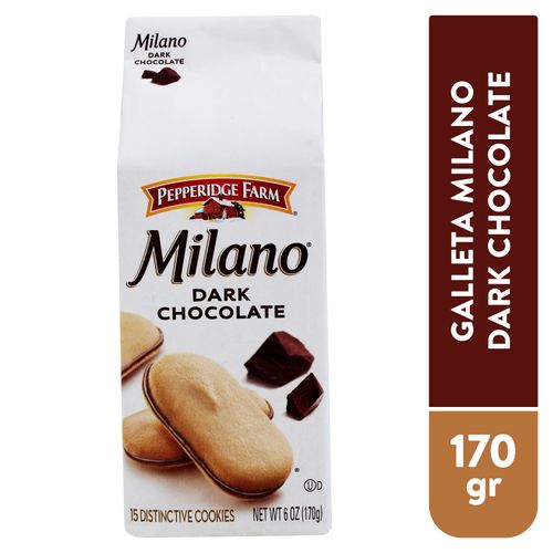 Galleta Peppedrige Farm Milano Dark Chocolate- 170gr