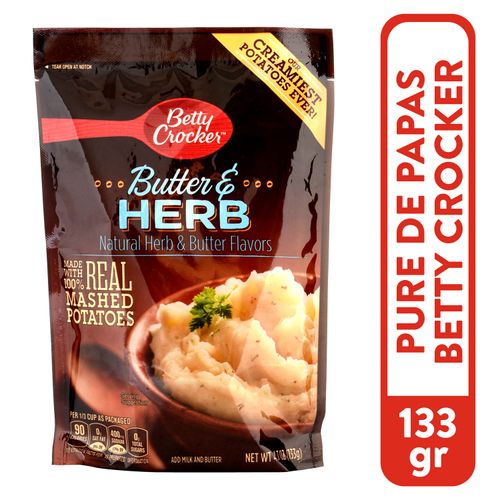 Pure Betty Crock De Papa Hierbas - 133gr