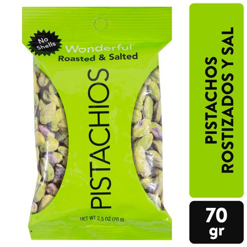Wonderful Pistachios Shelled Rstd Salted