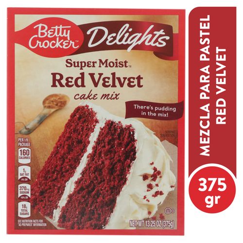 Bettycrocker Pastel Red Velvet 375gr