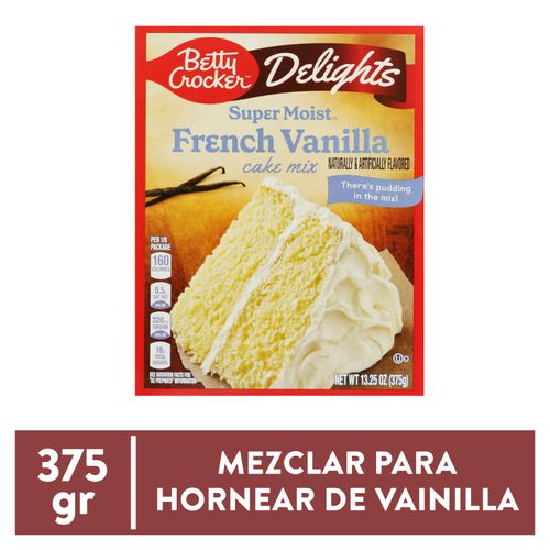 Bettycrocker Pastel Vainilla F 375gr