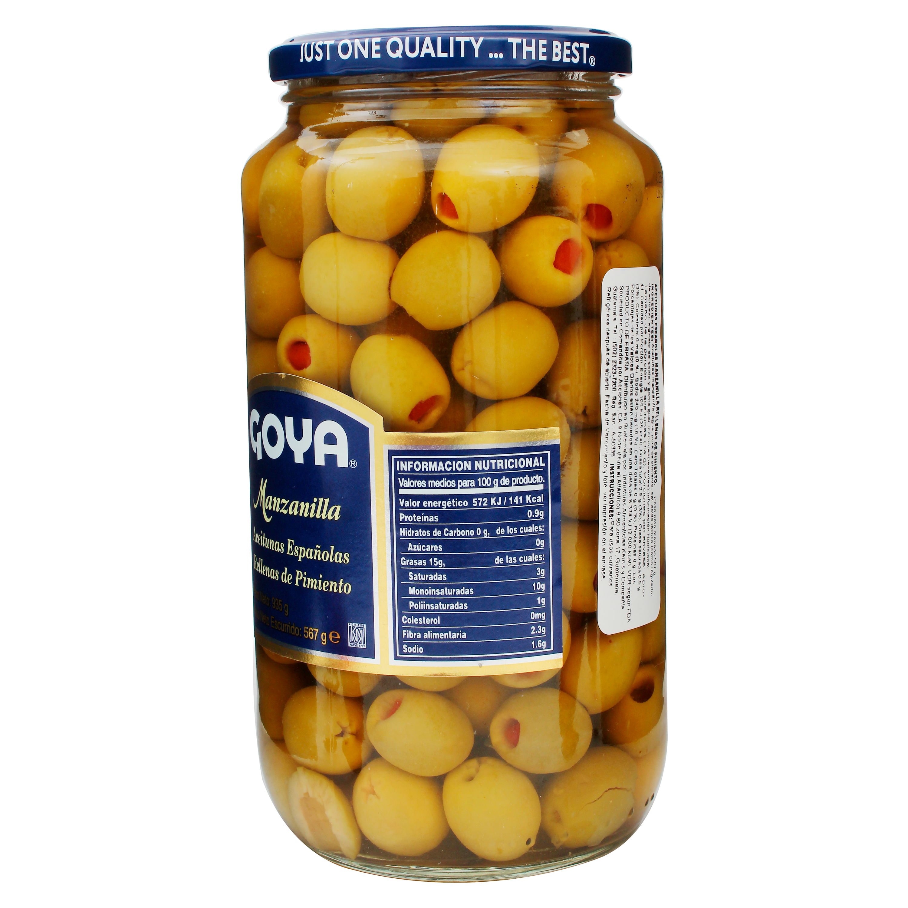 Comprar Aceituna Goya Manzanilla Rellena 567gr Walmart Guatemala