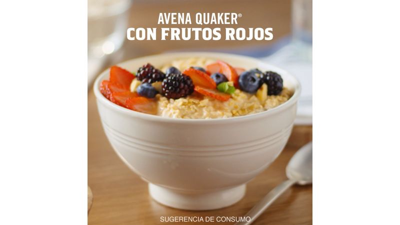 Comprar Avena Quaker Saborizada Fresa, Hojuelas De Grano Entero - 285g