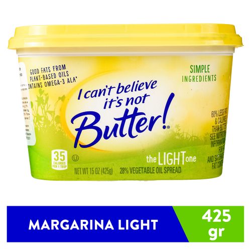 Margarina I Cant Believe Light 425Gr