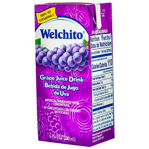 Jugo Welchs Uva 200Ml