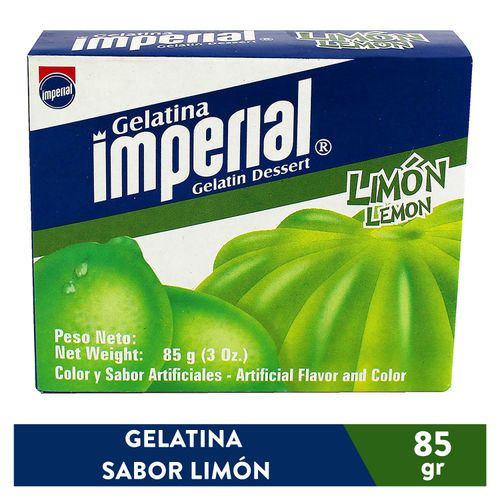 Gelatina Imperial Sabor Limón - 85g