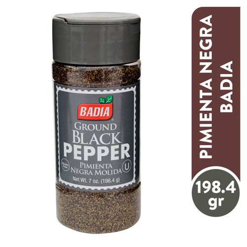 Pimienta Badia Negra Molida - 198 g