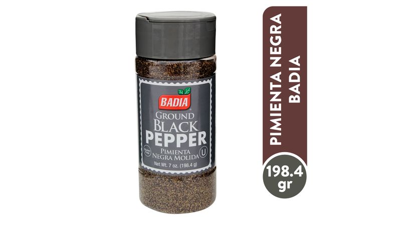 Comprar Pimienta Badia Negra Molida - 198gr, Walmart Guatemala - Maxi  Despensa